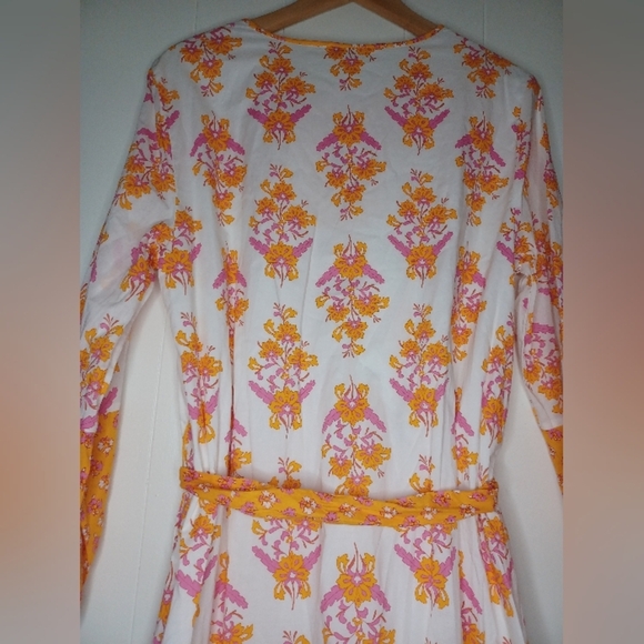 J. Crew Orange and Pink Floral Dress - Picture 12 of 12